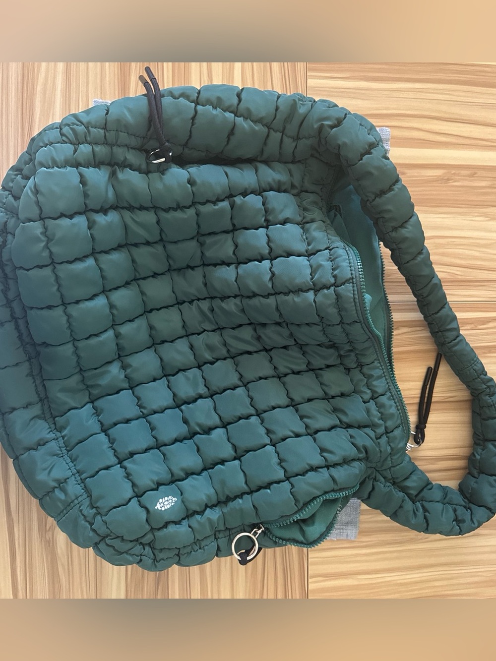 FP Movement by Free People Quilted Shoulder Bag in Green